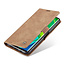 CaseMe - Xiaomi Mi Note 10 (Pro) hoesje - Wallet Book Case - Magneetsluiting - Licht Bruin