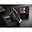 CaseMe - Samsung Galaxy S20 Ultra hoesje - Wallet Book Case met Ritssluiting - Zwart