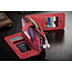 CaseMe - Samsung Galaxy S20 Ultra hoesje - Wallet Book Case met Ritssluiting - Rood