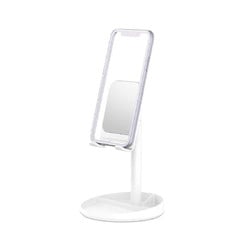 Wiwu - Universele Telefoonhouder met spiegel - Ergonomisch design - Geschikt voor telefoon & tablets - Wit
