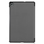Samsung Galaxy Tab S6 Lite hoes  - Tri-Fold Book Case - Grijs