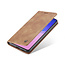 CaseMe - Samsung Galaxy S10 Lite hoesje - Wallet Book Case - Magneetsluiting - Bruin