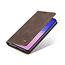 CaseMe - Samsung Galaxy S10 Lite hoesje - Wallet Book Case - Magneetsluiting - Donker Bruin