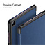 Samsung Galaxy Tab A7 10.4 hoes - Dux Ducis Domo Book Case - Blauw