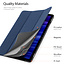 Dux Ducis - Case for Samsung Galaxy Tab A7 10.4 - Domo Book Case - Tri-fold Cover - Blue