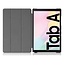 Samsung Galaxy Tab A7 (2020) hoes - Tri-Fold Book Case - Donker Blauw