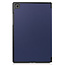 Samsung Galaxy Tab A7 (2020) hoes - Tri-Fold Book Case - Donker Blauw