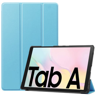 Cover2day Samsung Galaxy Tab A7 (2020) hoes - Tri-Fold Book Case - Licht Blauw