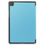 Samsung Galaxy Tab A7 (2020) hoes - Tri-Fold Book Case - Licht Blauw