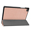Samsung Galaxy Tab A7 (2020) hoes - Tri-Fold Book Case - Rosé Goud
