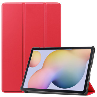 Cover2day Samsung Galaxy Tab S7 (2020) hoes - Tri-Fold Book Case - Rood