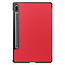 Samsung Galaxy Tab S7 (2020) hoes - Tri-Fold Book Case - Rood
