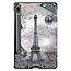 Samsung Galaxy Tab S7 (2020) hoes - Tri-Fold Book Case - Eiffeltoren