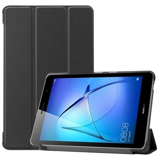 Cover2day Huawei MatePad T8 hoes - Tri-Fold Book Case - Zwart