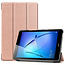 Huawei MatePad T8 hoes - Tri-Fold Book Case - Rosé Goud