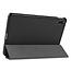 Huawei MatePad 10.4 hoes - Tri-Fold Book Case - Zwart
