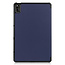 Huawei MatePad 10.4 hoes - Tri-Fold Book Case - Donker Blauw