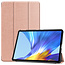 Huawei MatePad 10.4 hoes - Tri-Fold Book Case - Rosé Goud