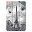 Huawei MatePad 10.4 hoes - Tri-Fold Book Case - Eiffeltoren