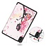 Huawei MatePad 10.4 hoes - Tri-Fold Book Case - Flower Fairy