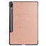 Samsung Galaxy Tab S7 Plus (2020) hoes - Tri-Fold Book Case - Rosé Goud