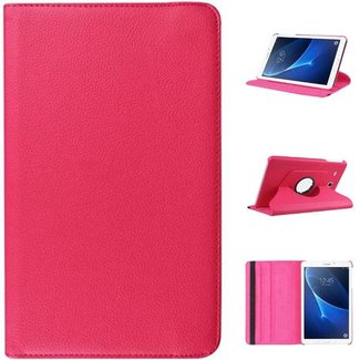 Cover2day Samsung Galaxy Tab A 10.1 (2016/2018) draaibare hoes Magenta