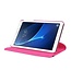 Case for Samsung Galaxy Tab A 10.1 (2016-2018) - 360 Degree Rotation Stand Cover - Magenta