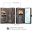 CaseMe - Samsung Galaxy S20 hoesje - 2 in 1 Wallet Book Case - Zwart