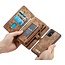 CaseMe - Case for Samsung Galaxy S20 Plus - Wallet Case Whiteh Card Holder, Magnetic Detachable Cover - Brown