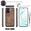 CaseMe - Case for Samsung Galaxy S20 Plus - Wallet Case Whiteh Card Holder, Magnetic Detachable Cover - Brown