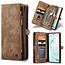 CaseMe - Samsung Galaxy S20 Ultra hoesje - 2 in 1 Wallet Book Case - Bruin