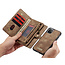 CaseMe - iPhone 11 hoesje - 2 in 1 Wallet Book Case - Bruin