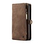 CaseMe - Case for iPhone Xs Max - Wallet Case Whiteh Card Holder, Magnetic Detachable Cover - Brown