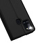 Dux Ducis - Case for Samsung Galaxy A21s - Ultra Slim PU Leather Flip Folio Case Whiteh Magnetic Closure - Black