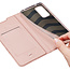 Dux Ducis - Case for Honor 30 - Ultra Slim PU Leather Flip Folio Case Whiteh Magnetic Closure - Pink