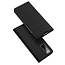 Dux Ducis - Case for Honor 30 Pro (Plus) - Ultra Slim PU Leather Flip Folio Case Whiteh Magnetic Closure - Black