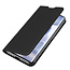 Dux Ducis - Case for Honor 30 Pro (Plus) - Ultra Slim PU Leather Flip Folio Case Whiteh Magnetic Closure - Black