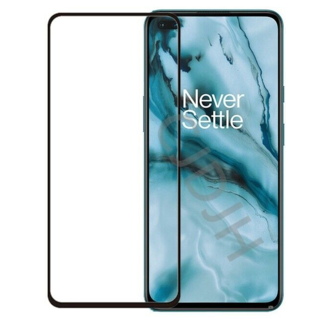 Case2go OnePlus Nord Screenprotector - Full Cover Screenprotector - Gehard Glas - Zwart