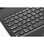iPad Pro 12.9 (2020) Case - QWERTY - Bluetooth Keyboard Folio Cover - Keyboard Backlight - Touchpad - Black