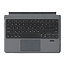 Microsoft Surface Go 2 / Go - Bluetooth Toetsenbord Cover - Met touchpad en toetsenbord verlichting - Zwart