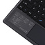 Microsoft Surface Pro 3/4/5/6/7 - Bluetooth Toetsenbord Cover - Met touchpad - Zwart