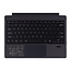 Microsoft Surface Pro 3/4/5/6/7 - QWERTY - Bluetooth Keyboard Cover - Whiteh Touchpad en Keyboard Backlight - Black