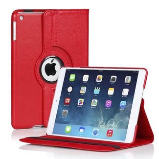 Cover2day Case for iPad 2/3/4/ - 360 Degree Rotation Stand Cover - Red