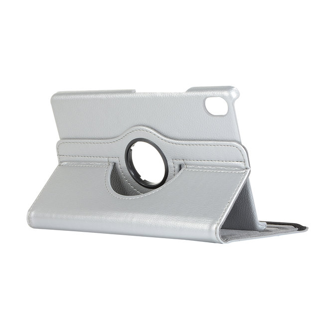 Case for Huawei MediaPad M6 8.4 - 360 Degree Rotation Stand Cover - Silver