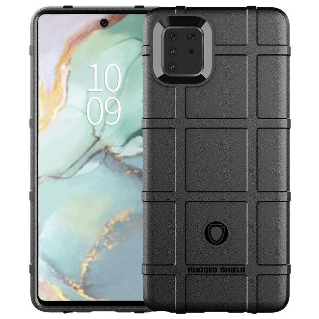 Samsung Galaxy Note 10 Lite Case - Heavy Armor TPU Bumper - Black