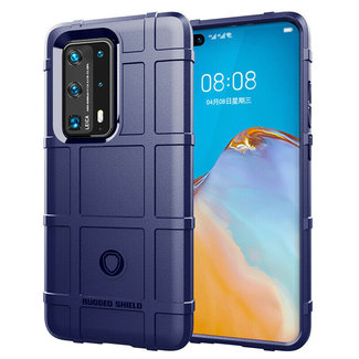 Cover2day Huawei P40 Case - Heavy Armor TPU Bumper - Blue