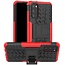 Case for Samsung Galaxy S20 Plus - Heavy Duty Hybrid Tough Rugged Dual Layer Armor - Kickstand Cover - Red