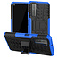 Case for Huawei P40 - Heavy Duty Hybrid Tough Rugged Dual Layer Armor - Kickstand Cover - Blue