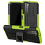 Case for Huawei P40 - Heavy Duty Hybrid Tough Rugged Dual Layer Armor - Kickstand Cover - Green