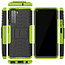 Case for Huawei P40 - Heavy Duty Hybrid Tough Rugged Dual Layer Armor - Kickstand Cover - Green
